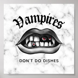 Vampres Poster inte "Dlies Funny Fangs"