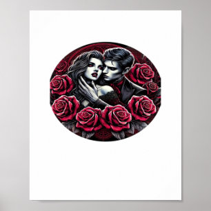 Vampric Gothic Romantik - tills döden gör oss i Cl Poster