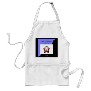 Vamptastic Halloween Apron Förkläde