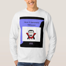 Vamptastic Halloween Manar Långärmad Shirt T Shirt