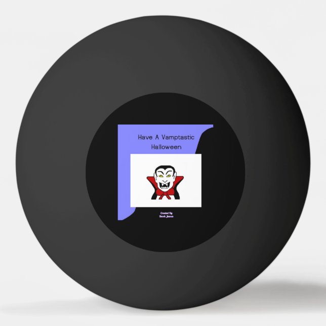 Vamptastic Halloween Ping Pong Boll (Framsidan)