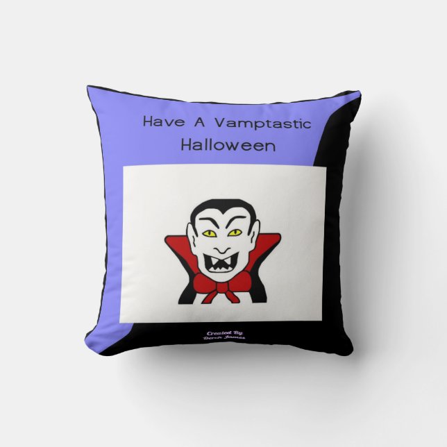 Vamptastic Halloween Square Dekorativ kudde (Framsida)