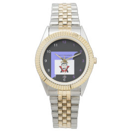 Vamptastic Halloween Unisex tvåtonsbevakning Armbandsur