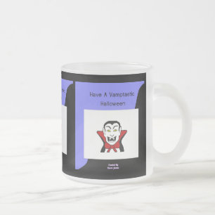 Vamptastisk Halloween Small Frosted Glass Mugg