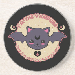Vampurr Creepy Cute Halloween Underlägg