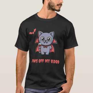 Vampurr Cute Cat Vampire T Shirt