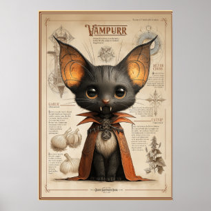 Vampurr: Kattvampyrvarelse Poster