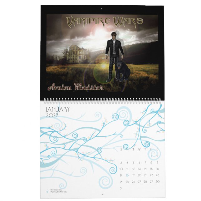 Vampyr Calander Kalender (Jan 2027)
