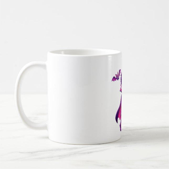 Vampyr Halloween Godisbehållare Kaffemugg (Vänster)
