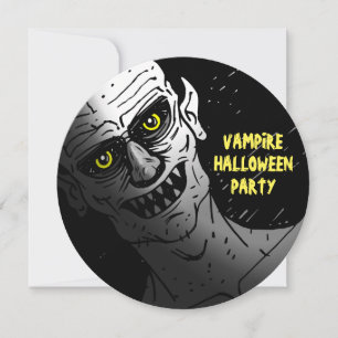 Vampyr Halloweenfest-inbjudan Inbjudningar