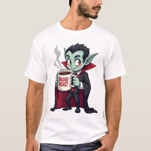 Vampyr kaffefanatiker � Kuslig latte skjorta T Shirt
