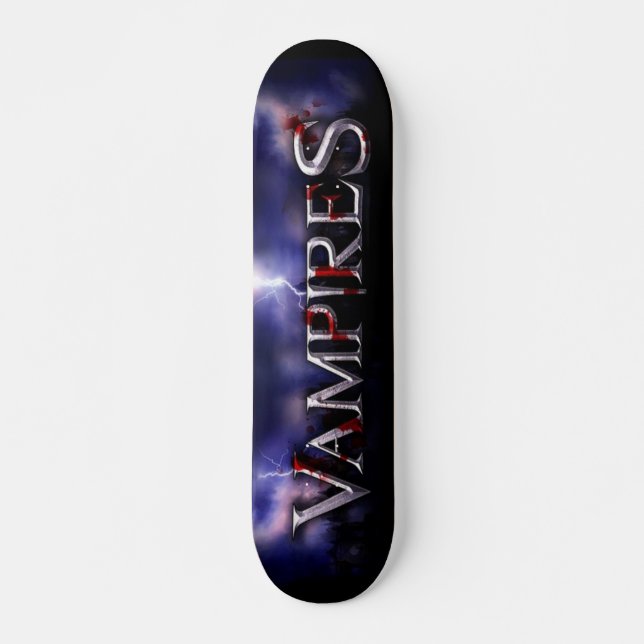 vampyr mini skateboard bräda 18,5 cm (Framsida)