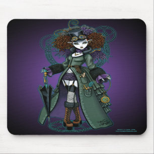 Vampyr Mousepad för tempelSteampunk Time Musmatta