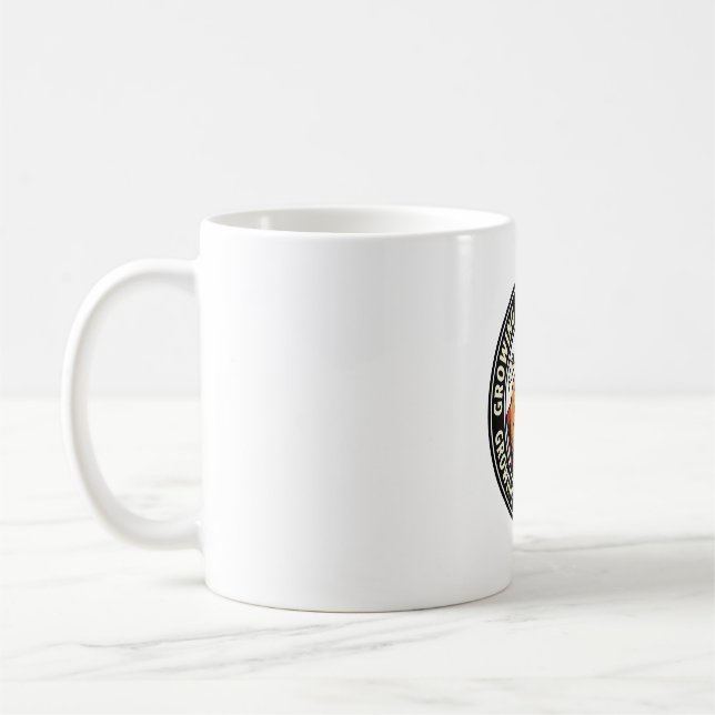 Vampyr Pumpa Märke Växande Mina Små Hörntänder_1 Kaffemugg (Vänster)
