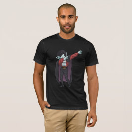 vampyr som baddar rolig Halloween klickdans Tee Shirt