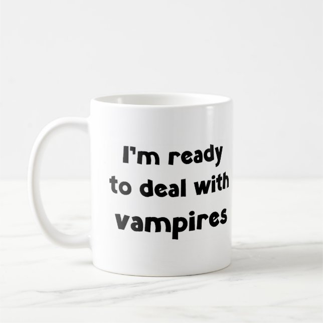vampyraffär kaffemugg (Vänster)