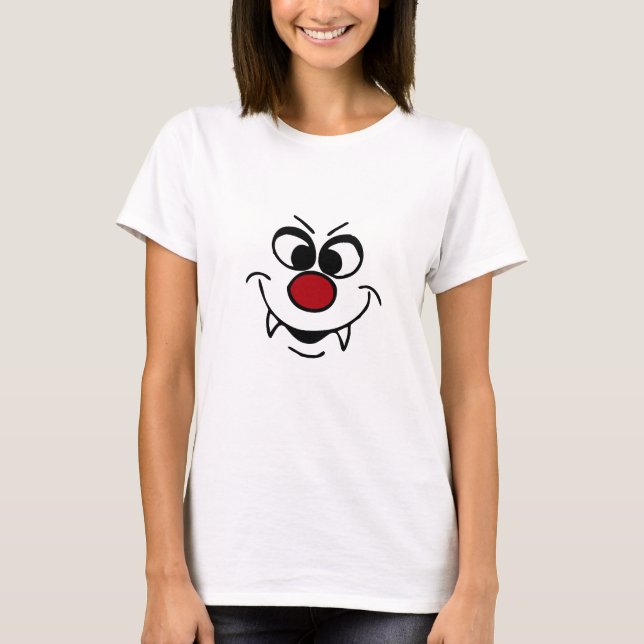 Vampyransikte Grumpey Tee Shirt (Framsida)