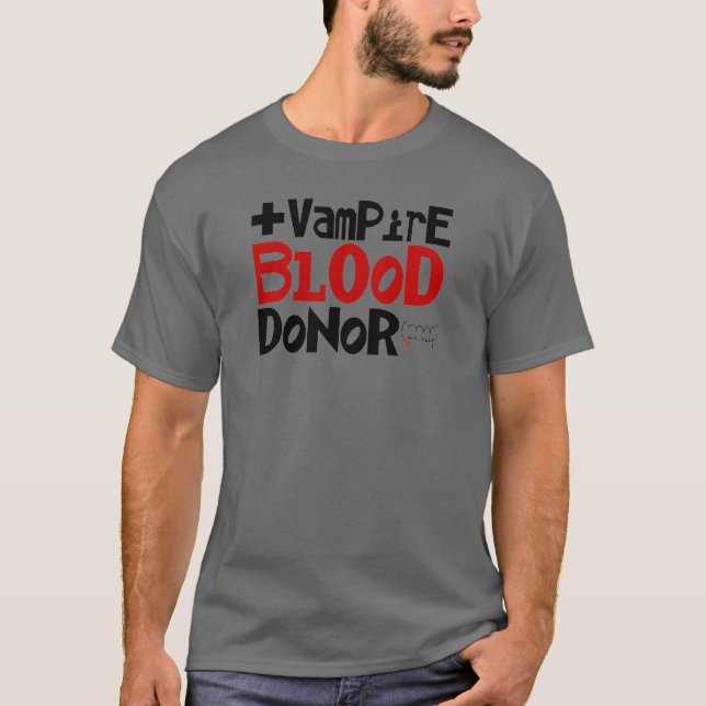 Vampyrblodgivare Tee Shirt (Framsida)