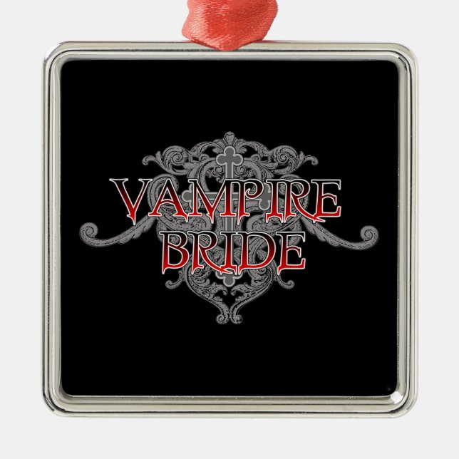 Vampyrbrud Julgransprydnad Metall (Framsidan)