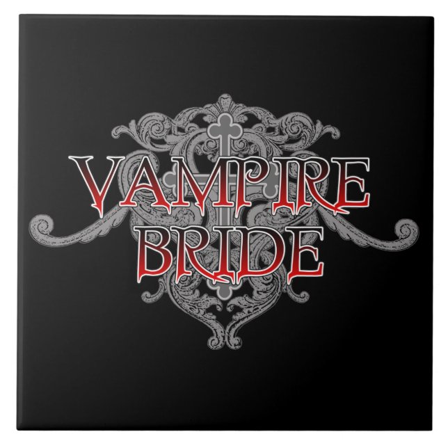 Vampyrbrud Kakelplatta (Framsidan)