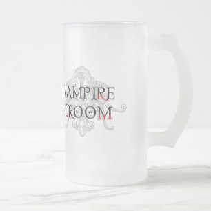 Vampyrbrudgumsmugg Frostat Ölglas