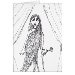 Vampyrdam Hälsningskort