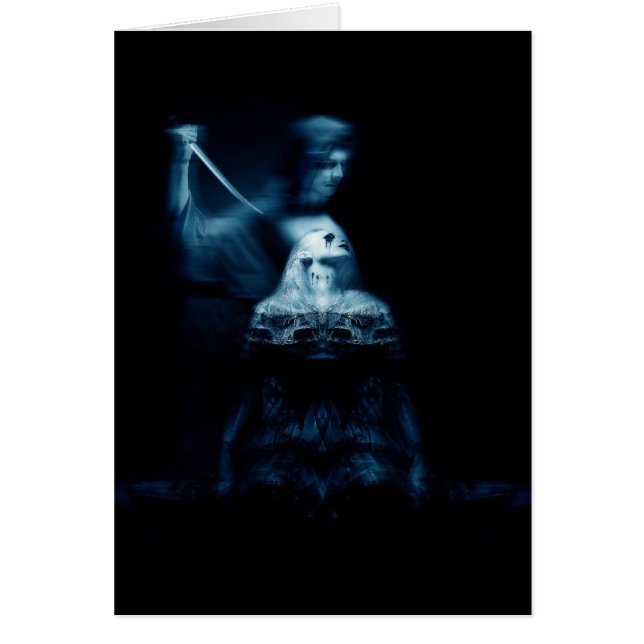 Vampyrdöd Hälsningskort (Framsidan)