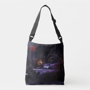 Vampyre Bok Klubb Mörk Romantik Add Namn Gift Axelväska