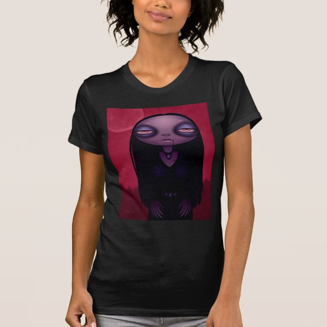 Vampyre Chick T-shirt (Framsida)