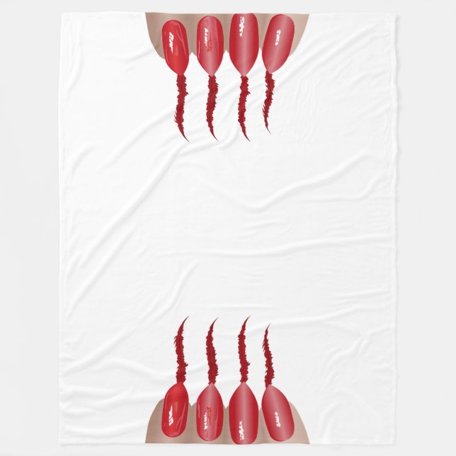 Vampyre finger V.2 Fleecefilt (Framsidan)