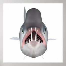 Vampyre Fish - Fiskhuvud Poster