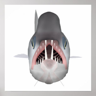 Vampyre Fish - Fiskhuvud Poster
