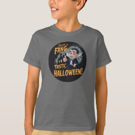 Vampyre Funny har en Fang-Tastic Halloween T Shirt