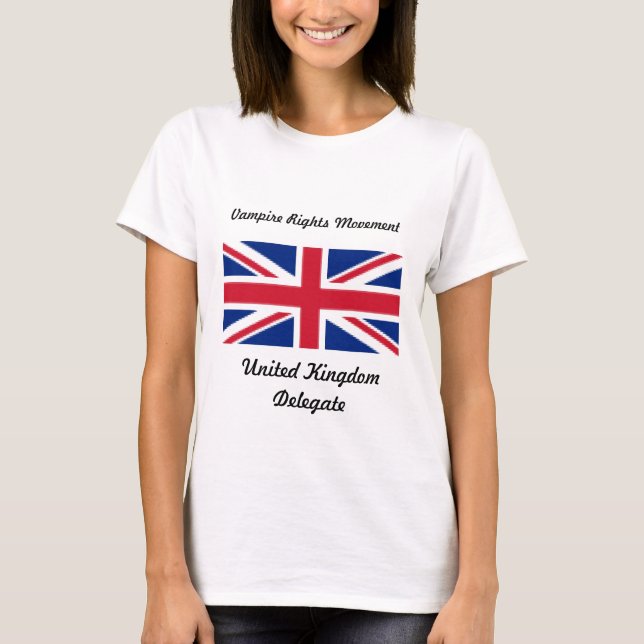Vampyre Högers - Storbritannien Tee (Framsida)