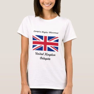Vampyre Högers - Storbritannien Tee Shirt