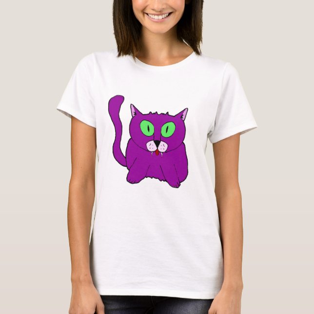 Vampyre Mew! Tee Shirt (Framsida)