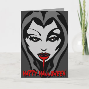 Vampyre Party-inbjudningar Anpassningsbar Hallowee Inbjudan