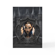 Vampyre Queen Greeting Card!