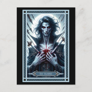 Vampyre Tarot Card Vykort