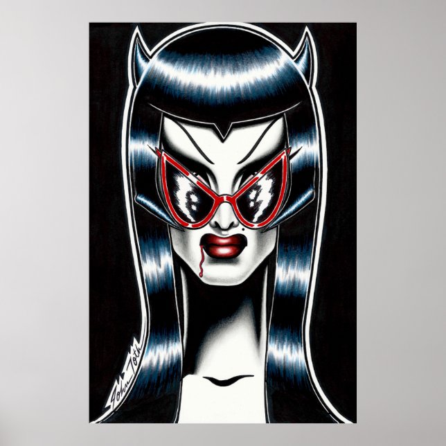 Vampyre vid Beach Poster (Framsidan)
