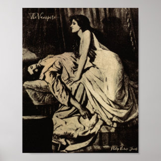 Vampyren (1897) - Philip Burne-Jones Poster