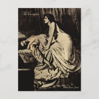 Vampyren (1897) - Philip Burne-Jones Vykort