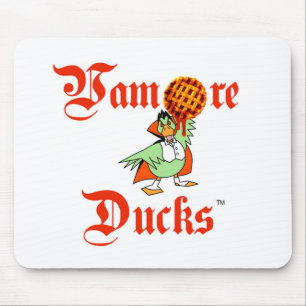 Vampyren duckar logotypen Mousepad Musmatta