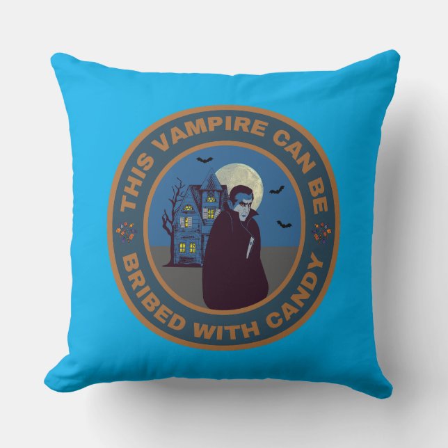 Vampyren kan mutas med Candy Kudde (Framsida)