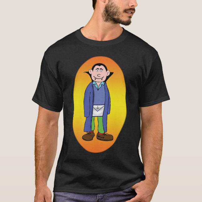 Vampyren med förklädet t shirt (Framsida)