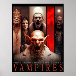 Vampyrer Affischserie I Poster