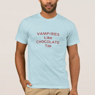Vampyrer gillar choklad för tröja