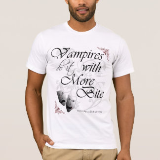 Vampyrer gör det med mer bita tee shirt