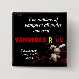 vampyrer r oss emblem knapp