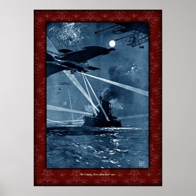 Vampyrerna - av Harry Grant Dart, 1910 Poster (Framsidan)